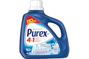 Purex Coldwater Liquid Laundry Detergent, 4.43 Liters, 110 Loads