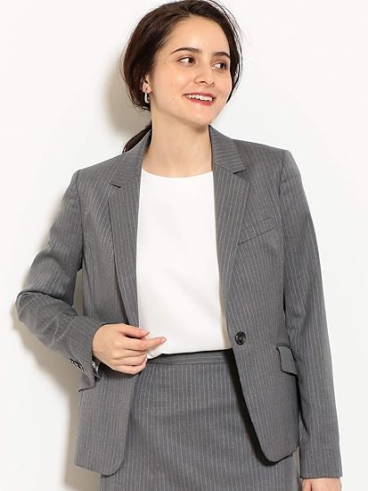 Amazon ユナイテッドアローズ グリーンレーベル リラクシング 手洗い可能 Tw D テーラード ジャケット 総裏 1150 レディース ライト グレー 11 38 コート ジャケット 通販