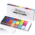 UCANBE Athena Face Body Paint Oil Palette, Professional Flash Non Toxic Safe Tattoo Halloween FX Party Artist Fancy Makeup Pa