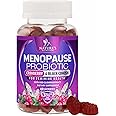 Menopause Supplements for Women - Probiotic for Women Gummy, 3 Billion CFU Natural Menopause Relief for Mild Hot Flashes & Night Sweats, PH, Vaginal Health Support, Probiotic Supplement - 60 Gummies