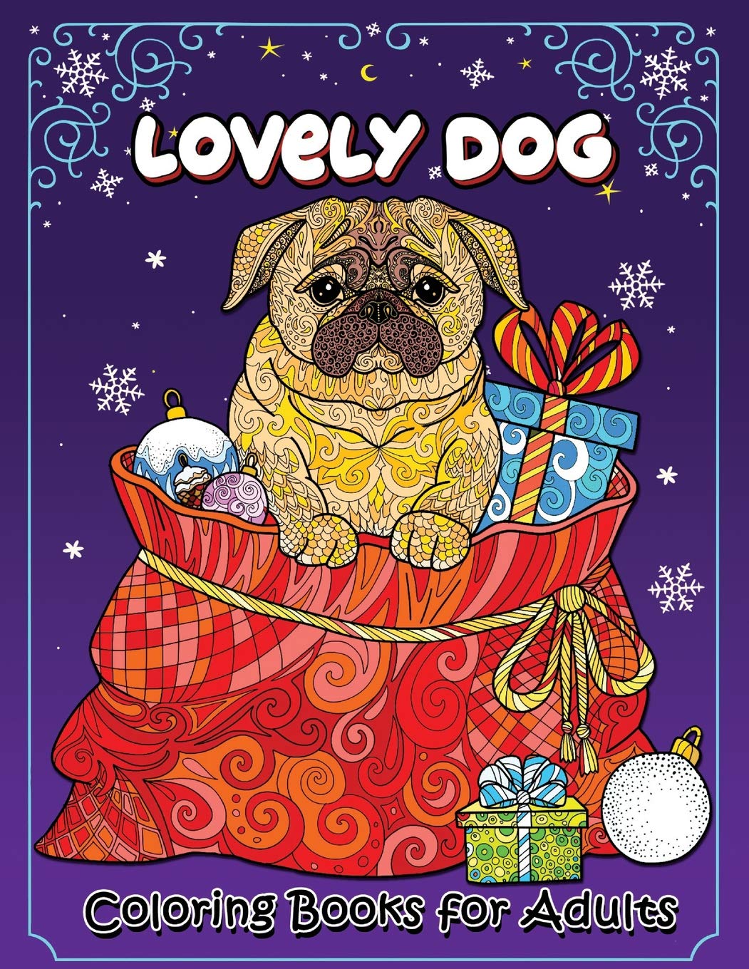 Lovely Dog Coloring Book for Adults: New Collection