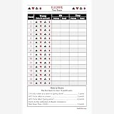 Amazon.com: CardTallies.com Court Whist Score Pads: Toys &amp; Games