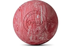 PPUU Lacrosse Ball Massage Ball for Myofascial & Trigger Point Release, Muscle Knots, Yoga Therapy – Improves Joint Mobility & Relieves Pain – Back, Neck, Plantar Fascia, Chest, HIPS – 2.5-Inch Red Rubber
