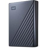 WD 5TB My Passport Ultra Blue Portable External Hard Drive HDD, USB-C and USB 3.1 Compatible - WDBFTM0050BBL-WESN