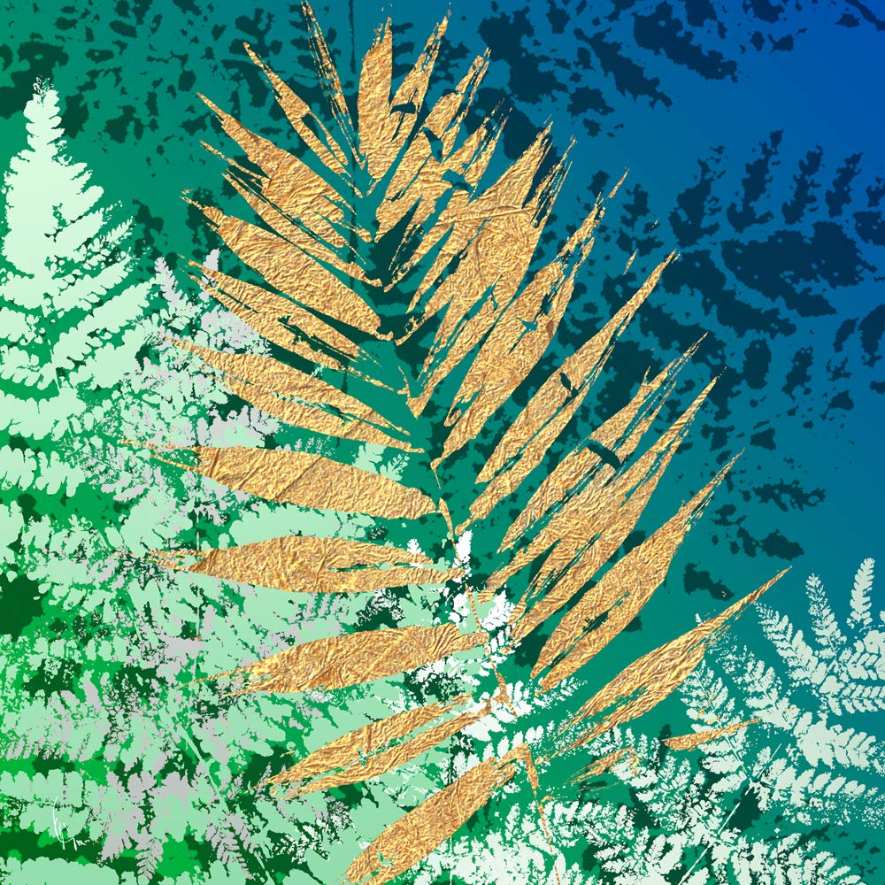 International Graphics - Finished Picture - Mira - ''Golden Glory III''- 30 x 30 cm - Direct printing on acrylic glass