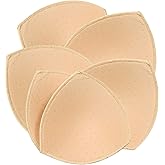 TopBine Removable Bra Pads Inserts Women's Comfy Sports Cups Bra Insert for BIkini Top Swimsuit