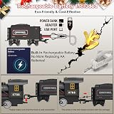 BUBUQE Electric Train Set Remote Control Alloy Christmas Train Lights Sounds view 4