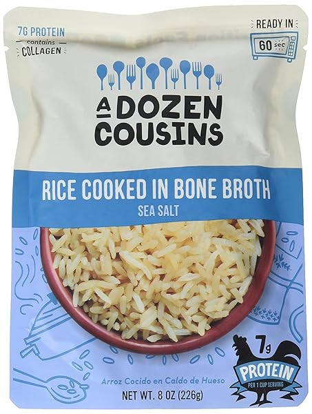 A DOZEN COUSINS RICE SEA SALT RTE 8 OZ