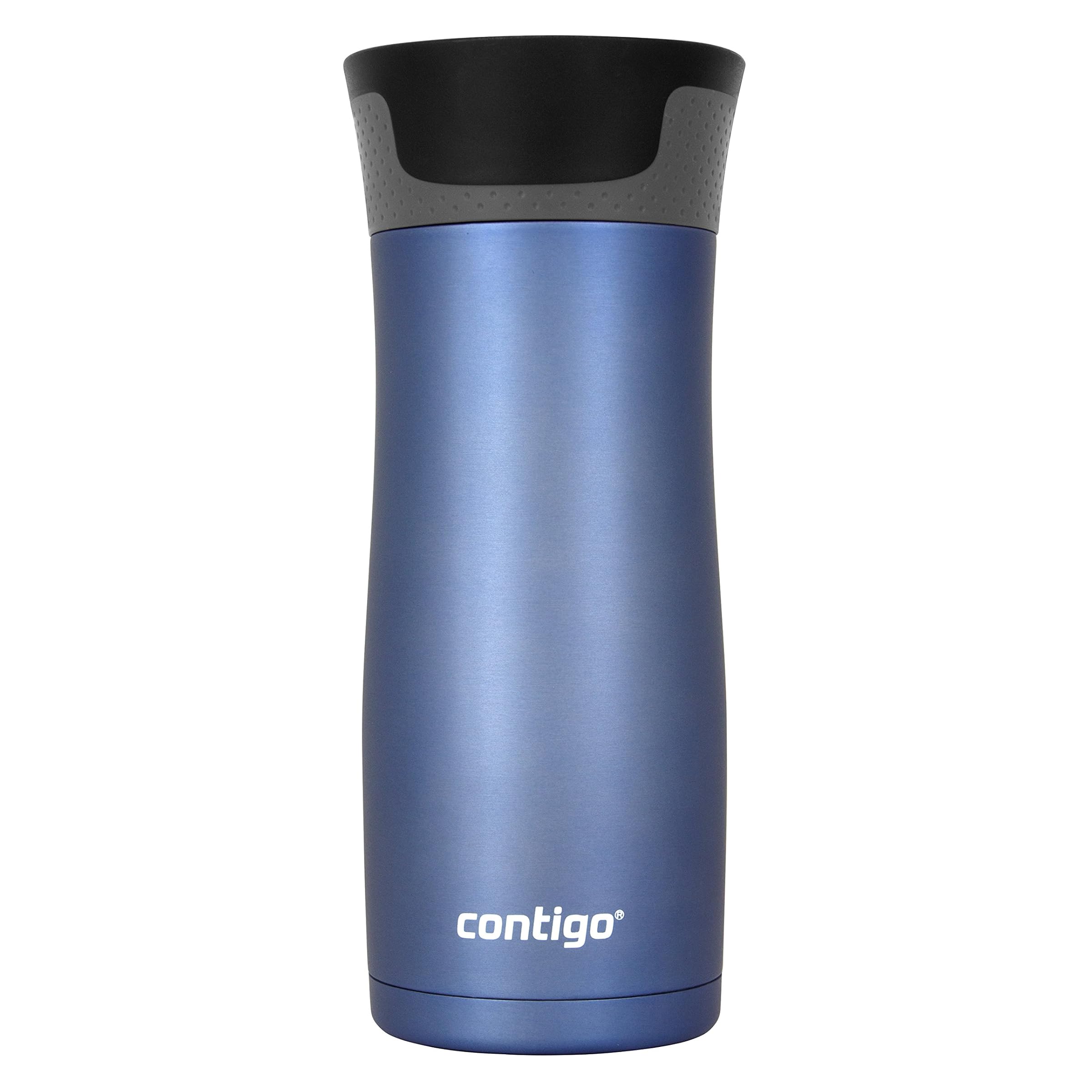(470ml, Monaco Trans Matte) - Contigo AUTOSEAL West Loop Stainless Steel Travel Mug, 16.5 fl oz (470 ml), Monaco Trans Matte