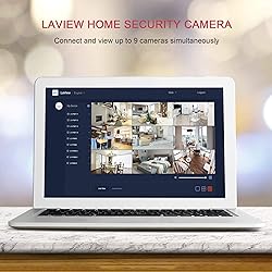 LaView Security Cameras 4pcs, Home Security Camera