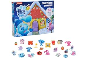 BLUE'S CLUES Just Play You! Countdown Calendar for Christmas, Birthdays, Holidays, Vacations, and Other Special Events, Kids Toys for Ages 3 Up by Just Play