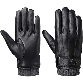 Amazon Co Jp 手袋 レザーグローブ メンズ 本革 羊革 スマホ対応