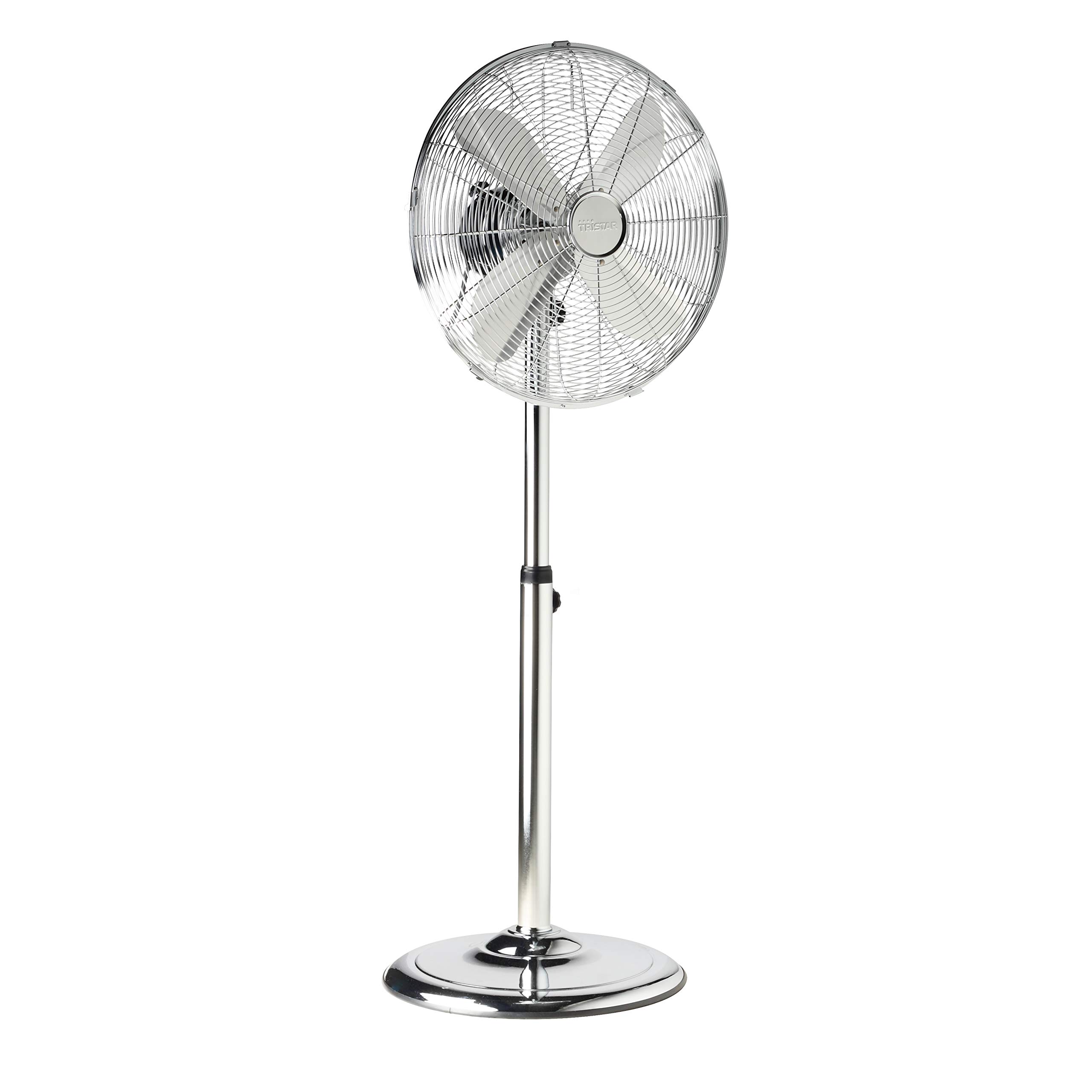 Tristar VE-5951 Floor Fan - 40cm Diameter - 3 Speeds - 50 Watt - Height Adjustable