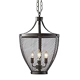 Deco 79 Chandelier, 16" L x 16" W x