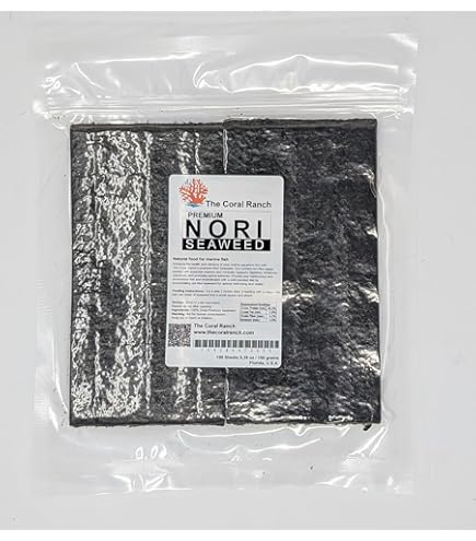 Amazon.com: Green Seaweed Sheets 25 Package of 4” x 7.5