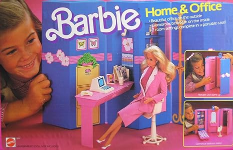 barbie home office