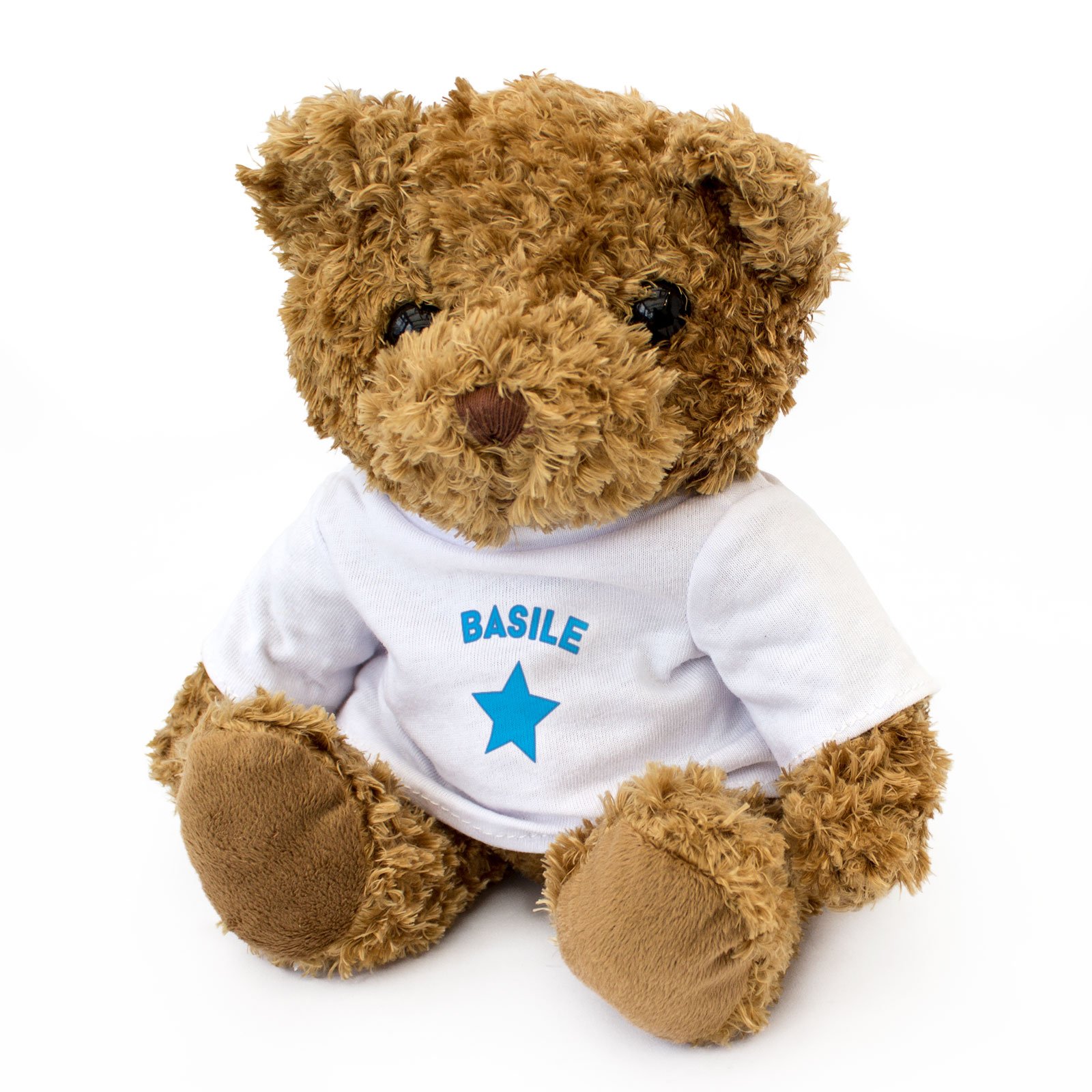 NEW - BASILE Teddy Bear - Cute Soft Cuddly - Gift Present Xmas Birthday