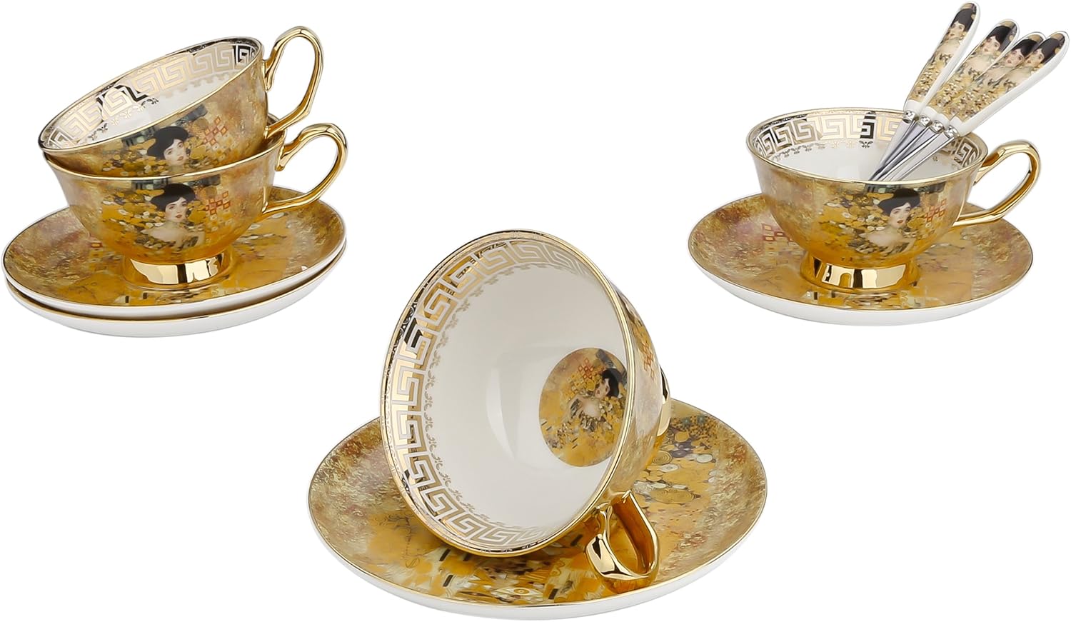 Festival 200ml Regalo para Cumpleaños Dorado Cafetería