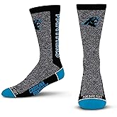 For Bare Feet NFL Unisex Marble Mvp Crew Sock Nfl Large