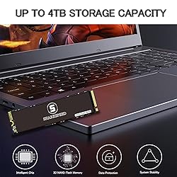 SHARKSPEED SSD M.2 NVMe 4TB PCIe Gen 4.0 x 4