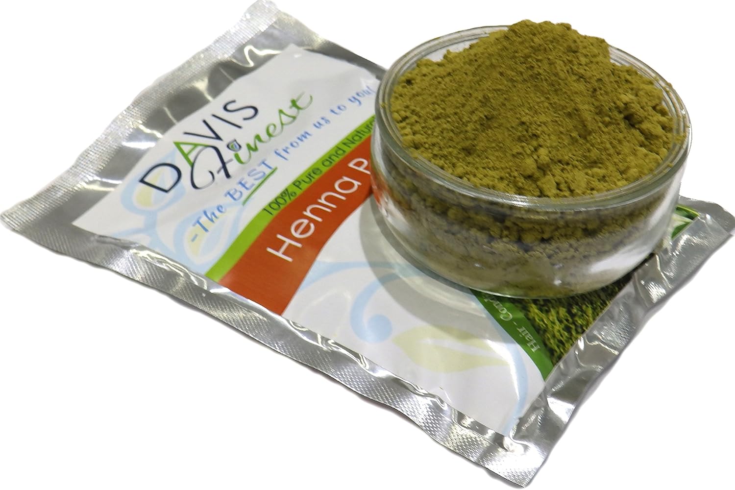 Davis Finest, Organic Henna Powder, 100g, PPD-Free Natural, Skin Friendly Hair & Beard Dye - Image 3