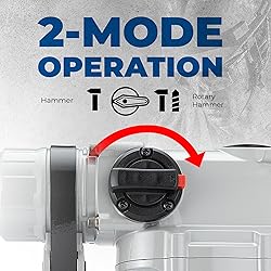 Dong Cheng 1-1/8 Inch SDS-Plus Rotary Hammer Drill