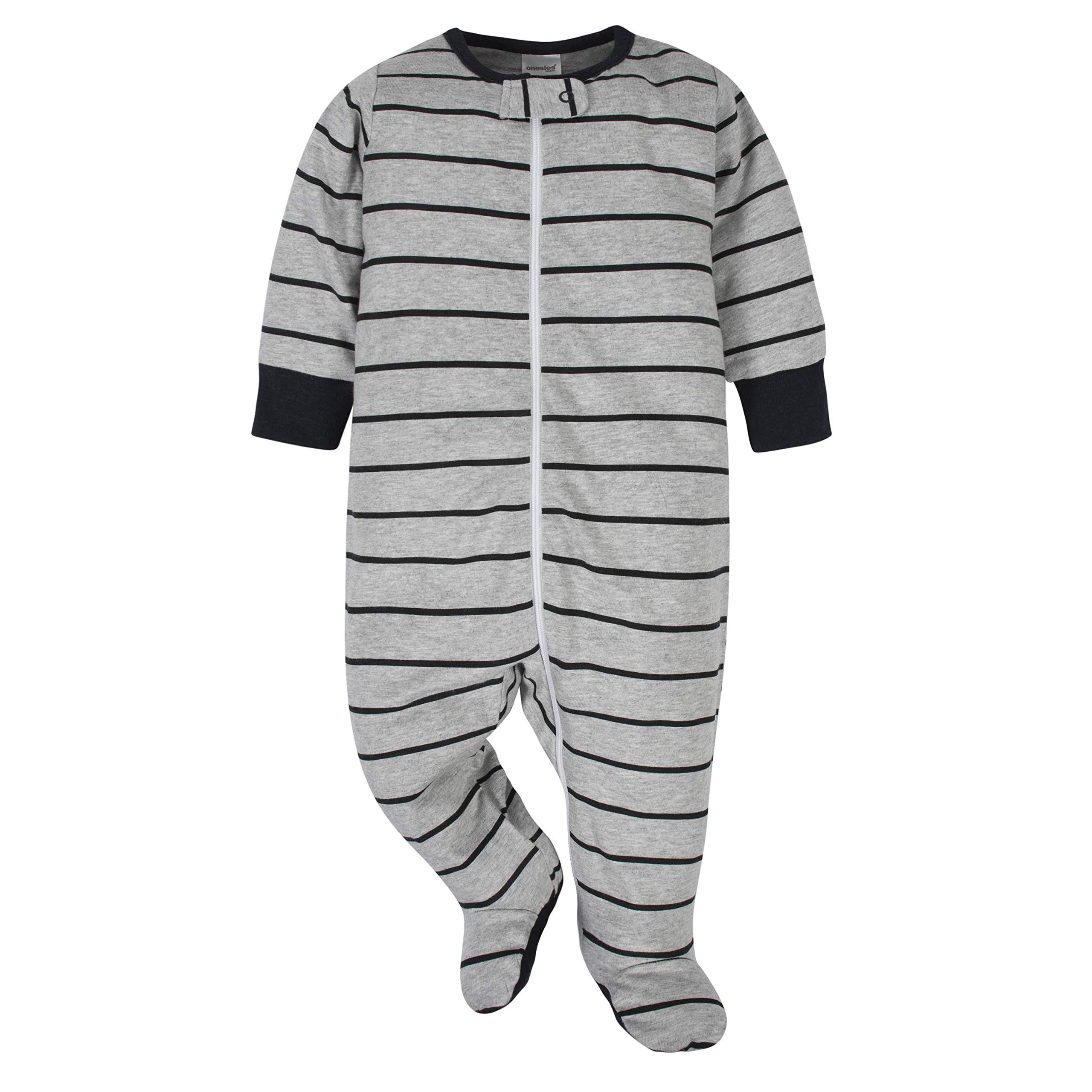 Onesies Brand baby-boys 4-pack Sleep 'N Play Footies