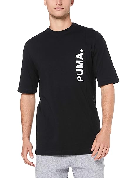 t shirt puma uomo nero