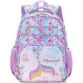 RHCPFOVR Kids Backpack for Girls - Girls Backpack 3-8 Ages Butterfly for Kids 15 Inch School Bookbag for Kindergarten Elementary School Bookbag for Girl 1st 2nd Grade