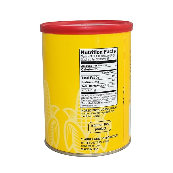 RUMFORD NATURALS CORN STARCH, 12-OUNCES