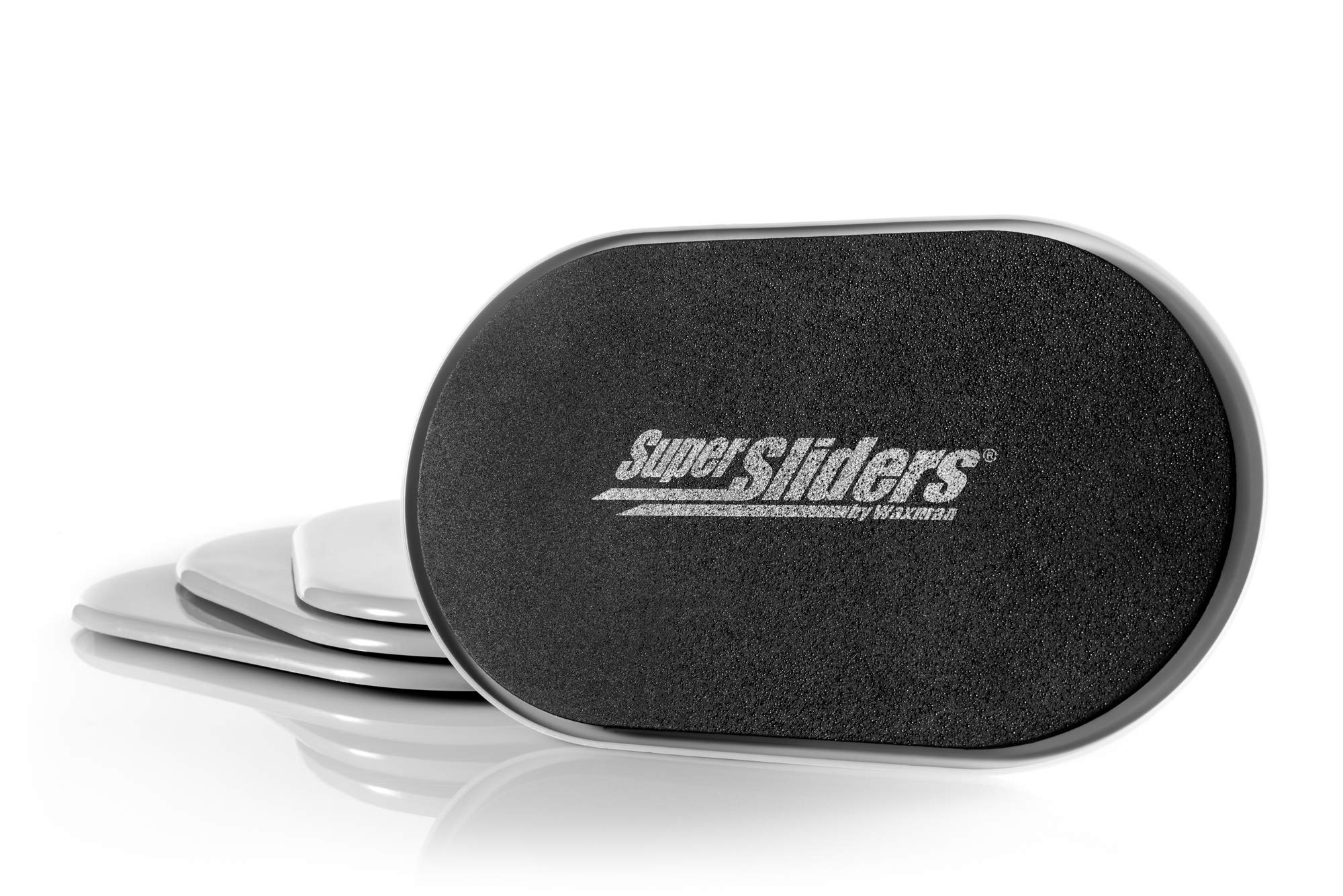 Super Sliders 4744095N Reusable XL Heavy Furniture Sliders for Carpet Quickly and Easily Move Any Item, Grey, 4 Count (Pack of 1) — image 1