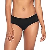 The Period Company Brushed Microfiber Absorbent Bikini Period Underwear for Women Medium Flow Menstrual Panties