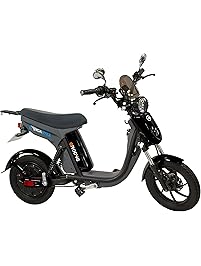 GigaByke Groove 750 Watt Motorized E-Bike - Street Legal Electric Moped With Pedals (2018 Enhanced V2 Version)