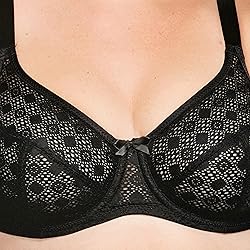 Full Figure Plus Size Lace Comfort WonderWire Bra