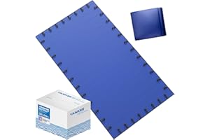 YANKEE POOL PILLOW Pool Cover for 30x50 ft Rectangular Pool: Extra Thick & Durable Inground Pool Cover |Sapphire Series of Premium Cold- and UV-Resistant Pool Cover | In-Ground Pool Protection | by Yankee