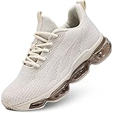 Kapsen Womens Walking Running Shoes Air Cushion Breathable Fashion Tennis Sneakers Mesh Workout Casual Athletic Sports Gym