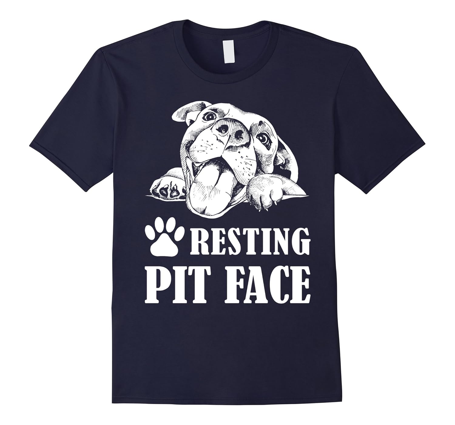 Resting Pit Face T-Shirt-ANZ