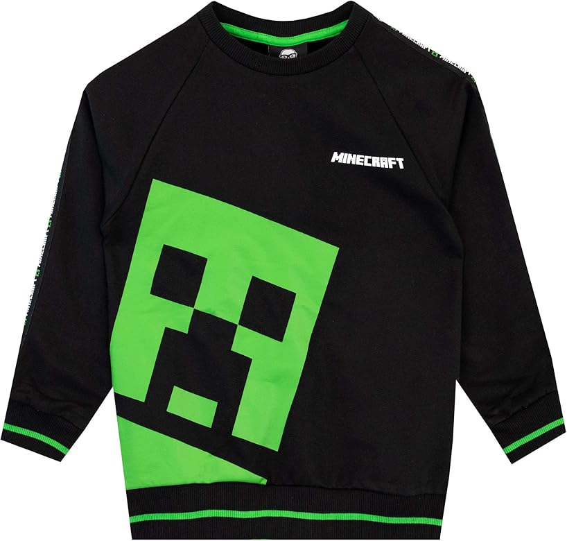 sudadera minecraft niño