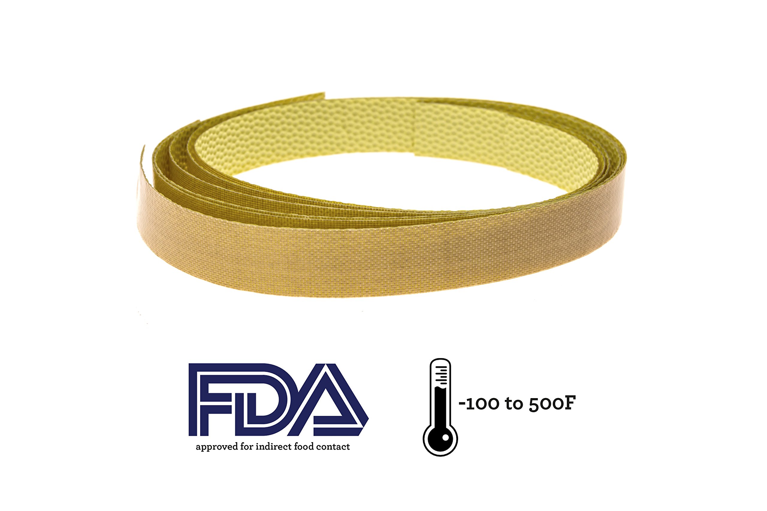 3 Teflon FoodSaver Replacement Strips for Vacuum Sealers Fits