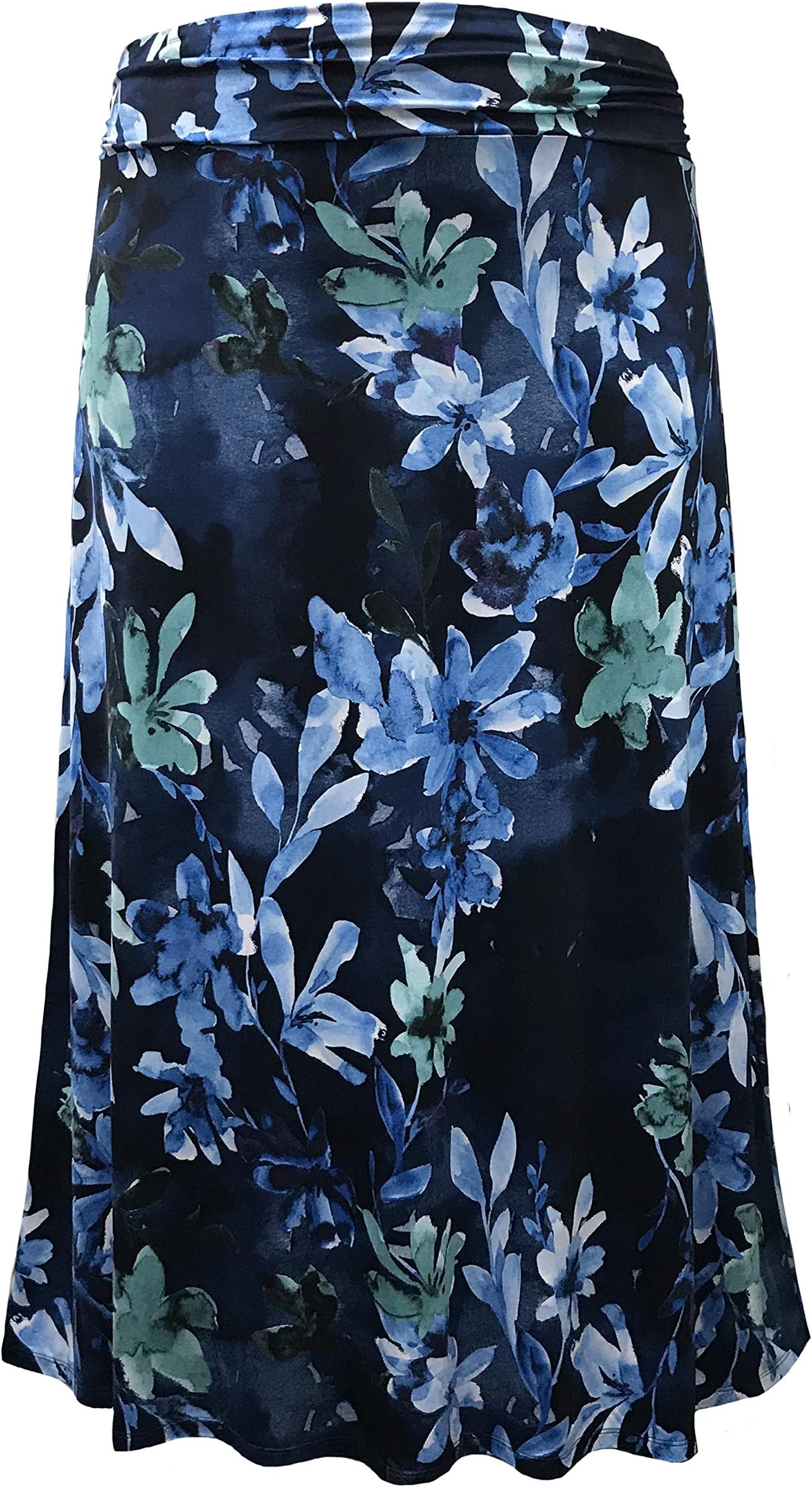 LEEBE Women's Plus Size Casual Maxi Skirt (UK 18-36)