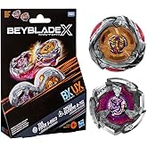 Beyblade X Spear Scorpio 0-70Z UX &amp; Tail Viper 3-85LO BX | Takara Tomy Dual Pack Set, 2 Right-Spinning Tops, Battling Game Toys, Ages 8+