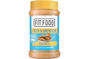 Pasta de Amendoim Crocante Fit Food 450g