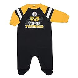 Gerber Unisex Baby Baby Boys NFL Footed Sleep and