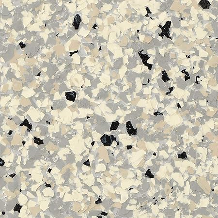 Garage Fx Epoxy Floor Coating 1 4 Granite Flake Covers Up To 200