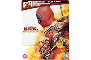 Deadpool & Wolverine 4K Ultra HD + Blu-ray Steelbook (Deadpool) International Limited Edition [2024] [Region Free]