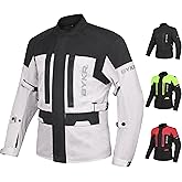BYKR Adventure Touring Motorcycle Jacket For Men & Women Enduro Biker Textile Riding Gear CE Armored