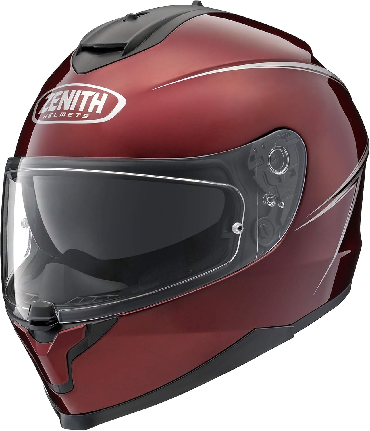 ヤマハ Yamaha バイクヘルメット フルフェイス Yf 9 Zenith サンバイザーモデル ピンストライプ ワインレッド Sサイズ 55 56cm 1784w フルフェイス 車 バイク Amazon