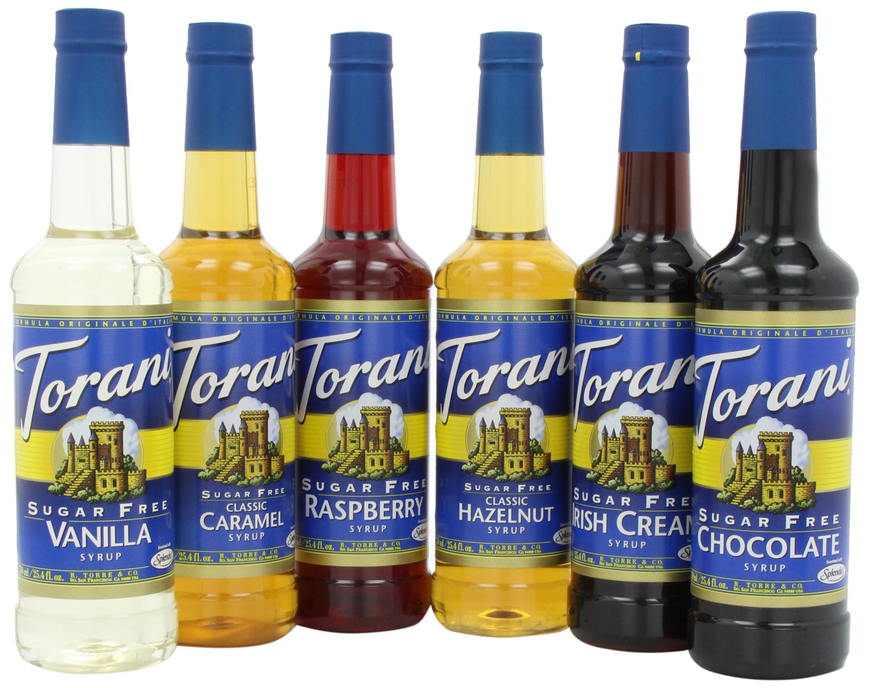Torani Syrup Variety Pack, 25.4 Ounce (Pack of 6) Syrups
