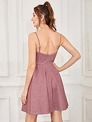 Ever-Pretty Women's Summer Dresses Glitter V Neck