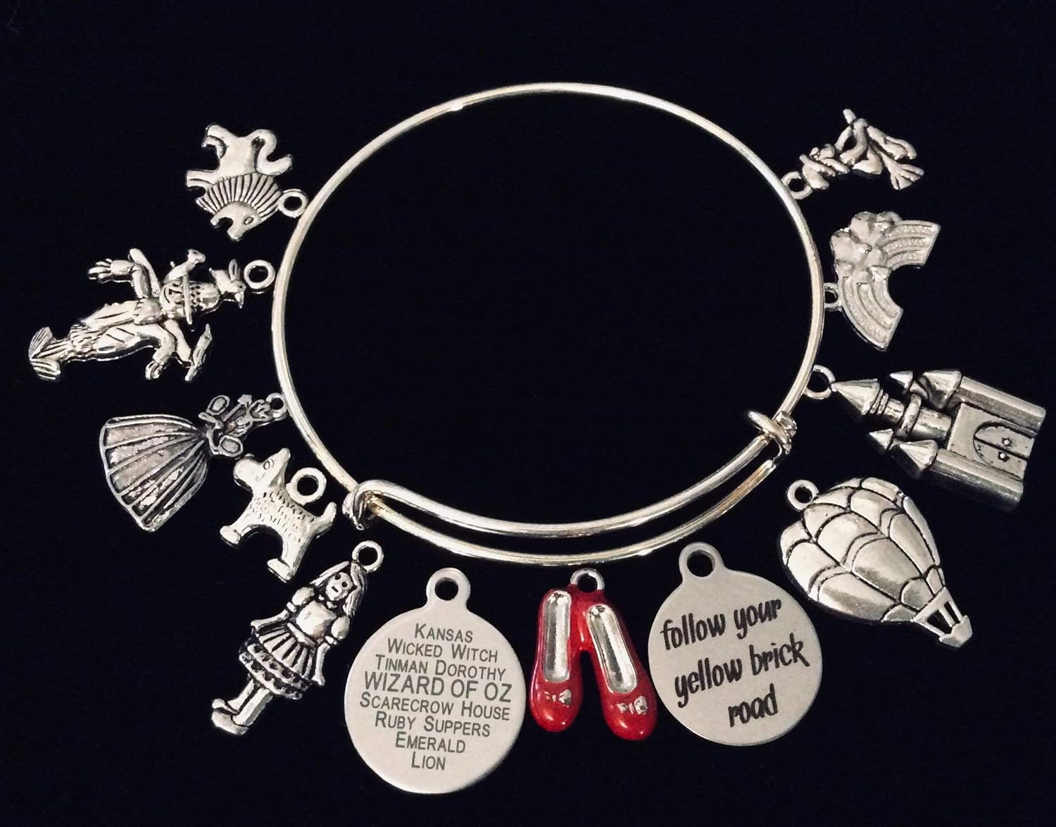 The Everything Wizard of Oz Charm Bracelet Expandable
